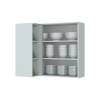 Aéreo Esquinero Americana 94 cm MDF Blanco Aéreo Esquinero Americana 94 cm MDF Blanco