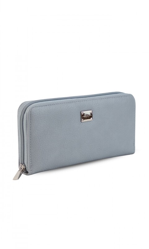 BILLETERA ORQUÍDEA CIELO