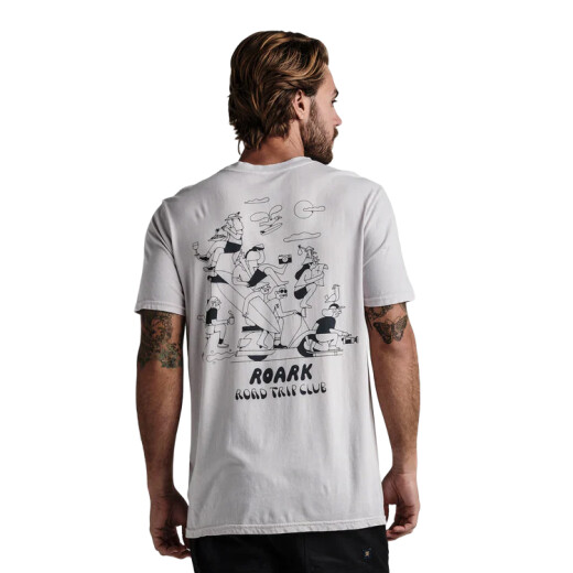 Remera Roark Roadtrip Club - Blanco Remera Roark Roadtrip Club - Blanco