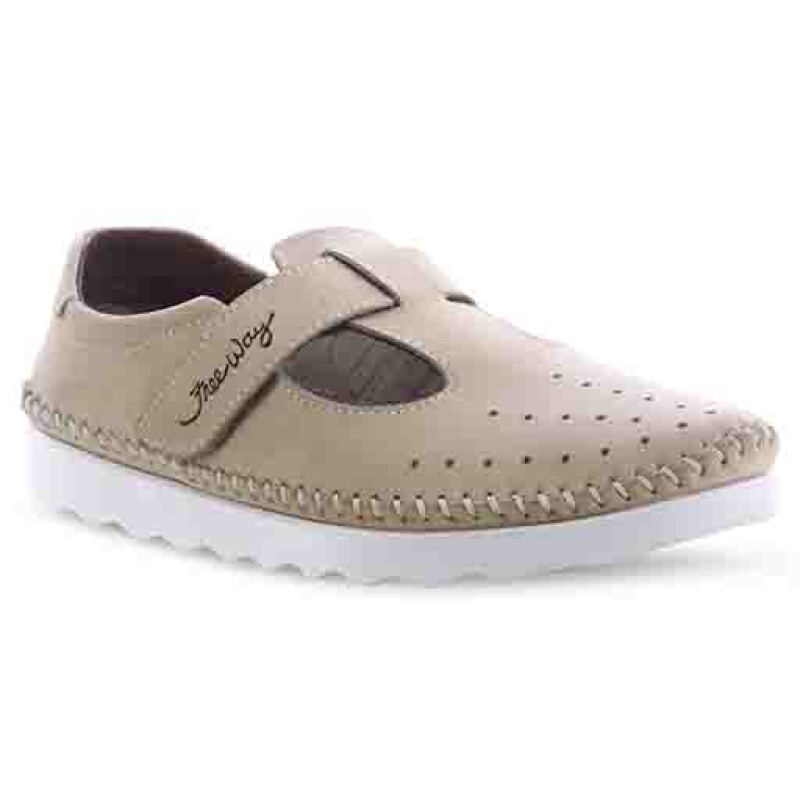 Zapatos de Mujer Freeway Casual Arya Beige Natural