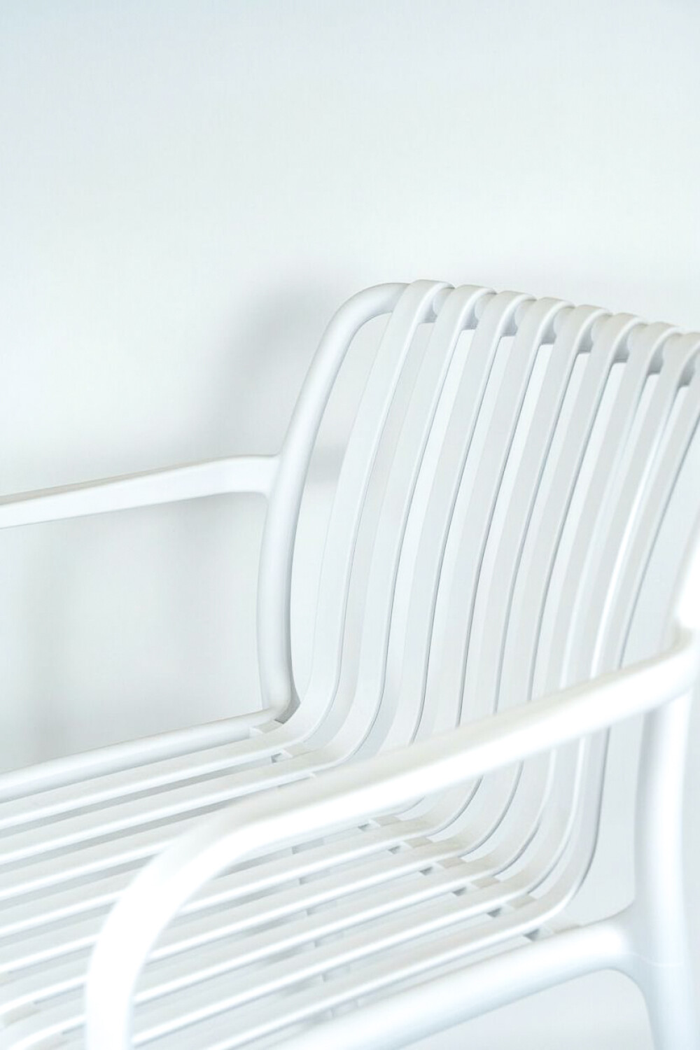 Silla Mar Con Posabrazos Blanco