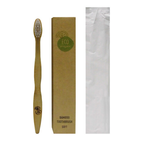 Cepillo De Dientes Ecológico De Bambú Soft 5u 001