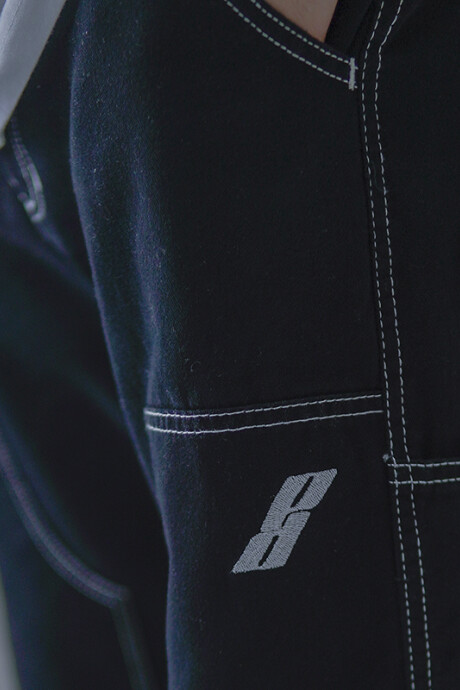 Pantalon Pulau Gabardina SK8 Men Negro