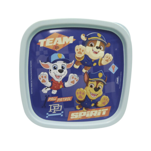 Pote Plástico Paw Patrol con tapa de 580 ml CHASE