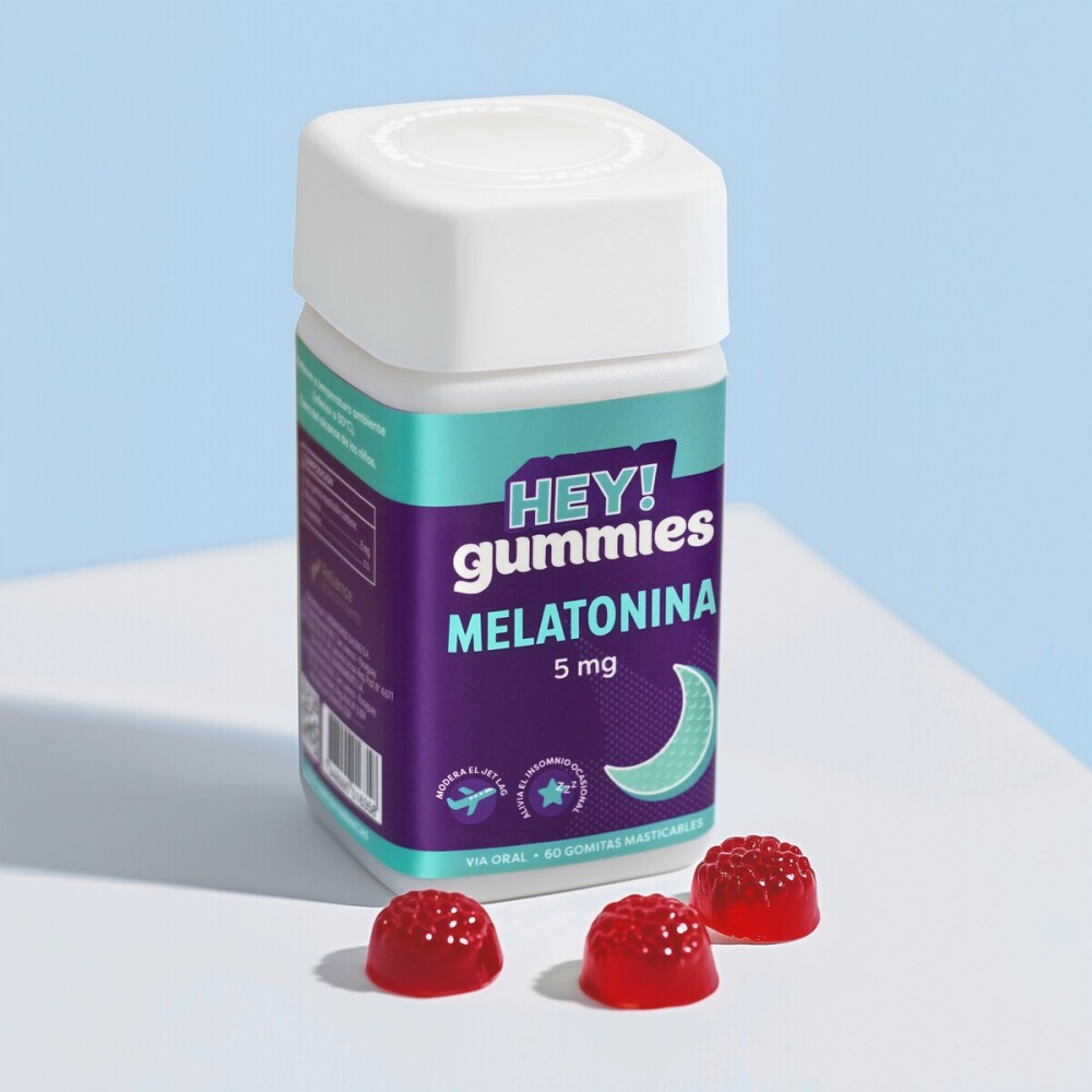 HEY GUMMIES MELATONINA FR. X 60 COMP. única