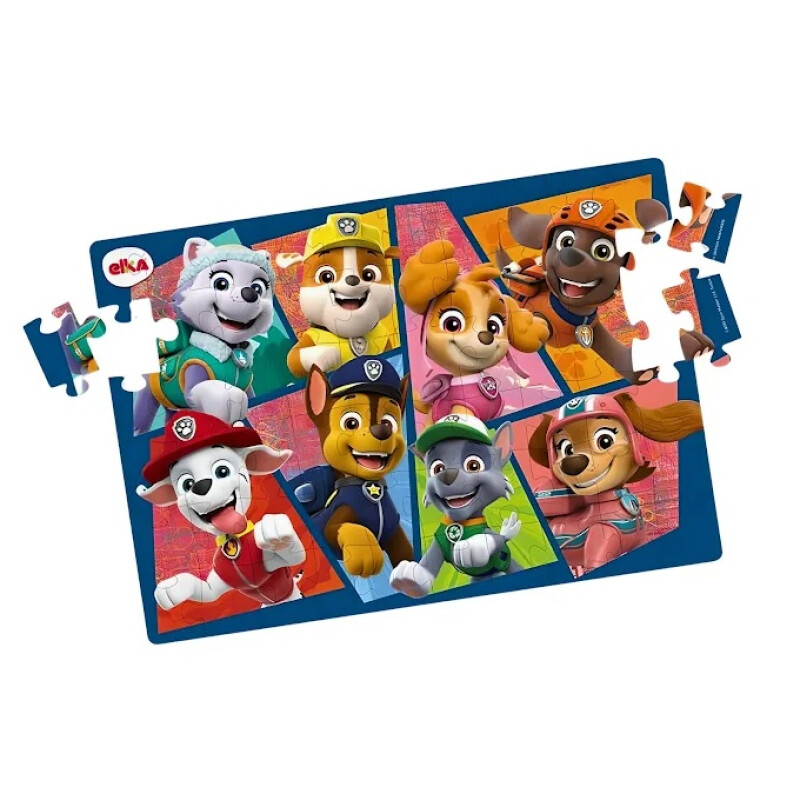 Rompecabezas Elka Paw Patrol con Lente Magica 60pcs Rompecabezas Elka Paw Patrol con Lente Magica 60pcs