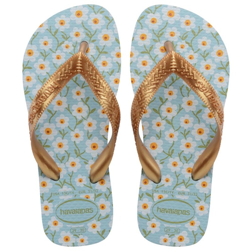 Sandalias Havaianas Kids Flores FC Niños Azul Maceió
