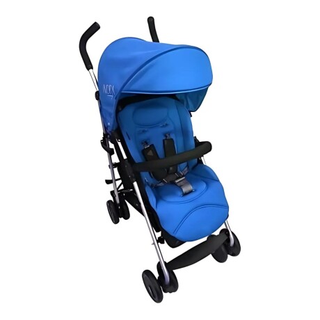 Protector colchoneta Bebédue con espuma memoria Azul