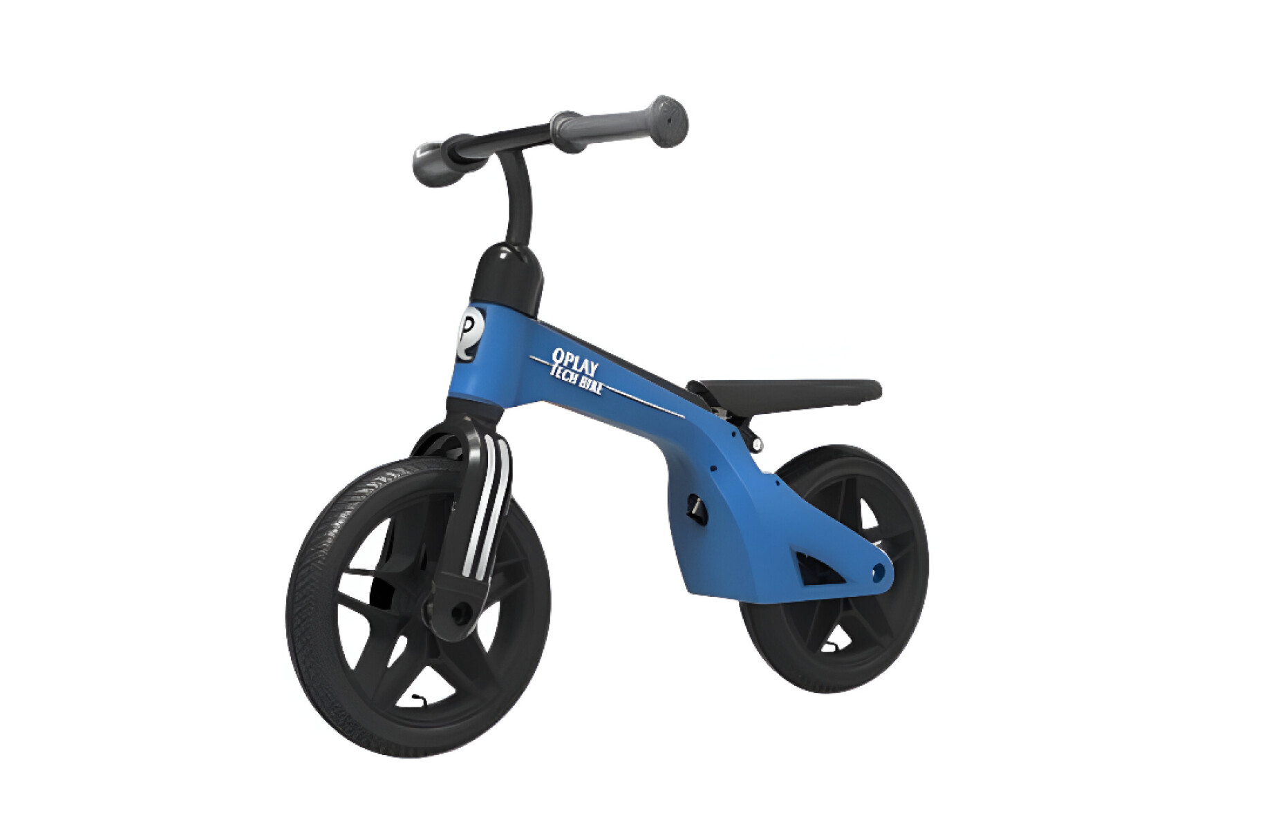 Qplay Tech Bicicleta Sin Pedales Asiento y Manillar Ajustable Azul 