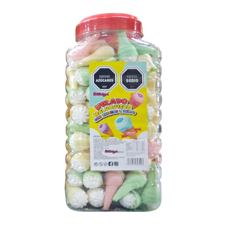 MARSHMALLOWS HELADO TARRO 130UNID MARSHMALLOWS HELADO TARRO 130UNID