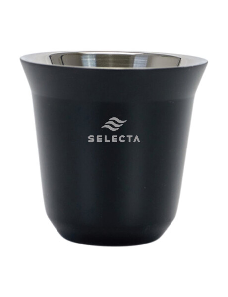 TAZA DE CAFÉ EXPRESSO APILABLE CHILLOUT 160ML NEGRO TAZA DE CAFÉ EXPRESSO APILABLE CHILLOUT 160ML NEGRO