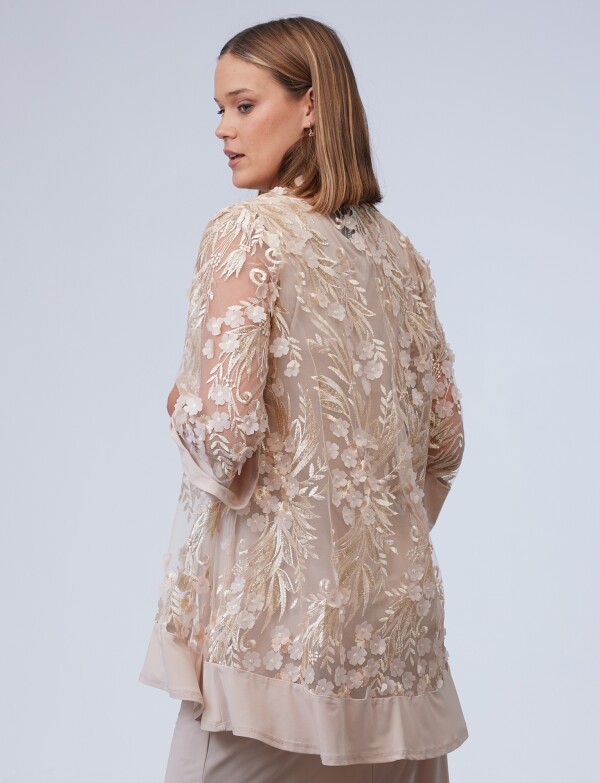 Set Vestido & Chaqueta BEIGE