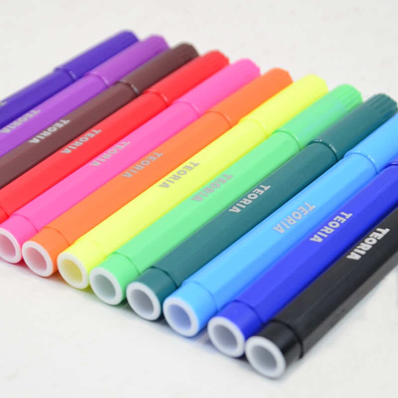 Marcadores gruesos Teoría+ x12 COLORES