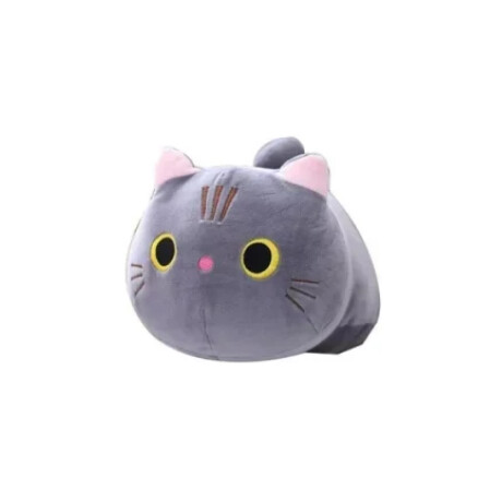 Peluche gatito con asa Gris
