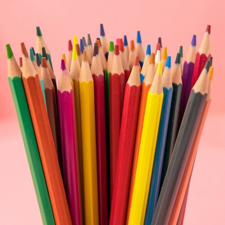 Tubo De Lápices X18 Colores Tubo De Lápices X18 Colores