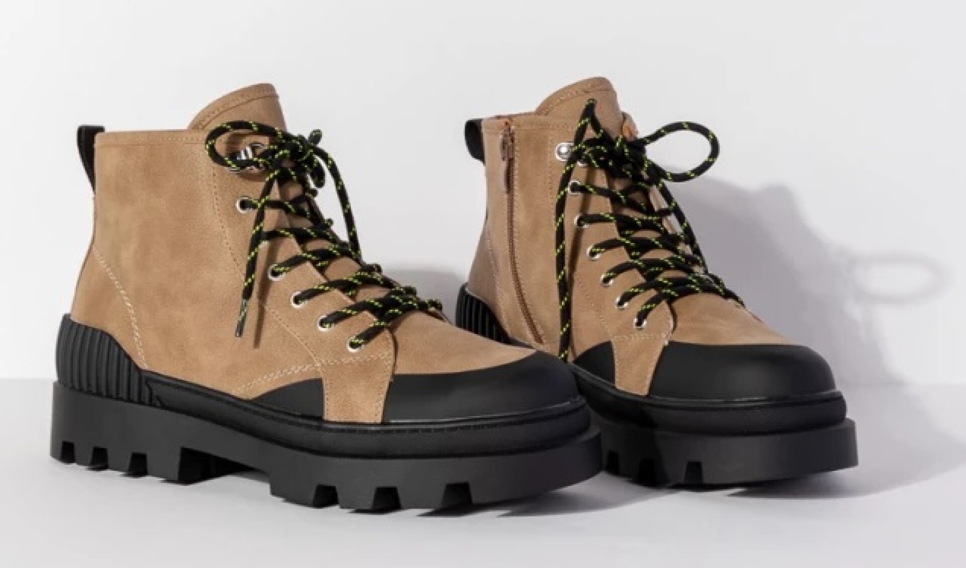 Botas dama - bota beige 