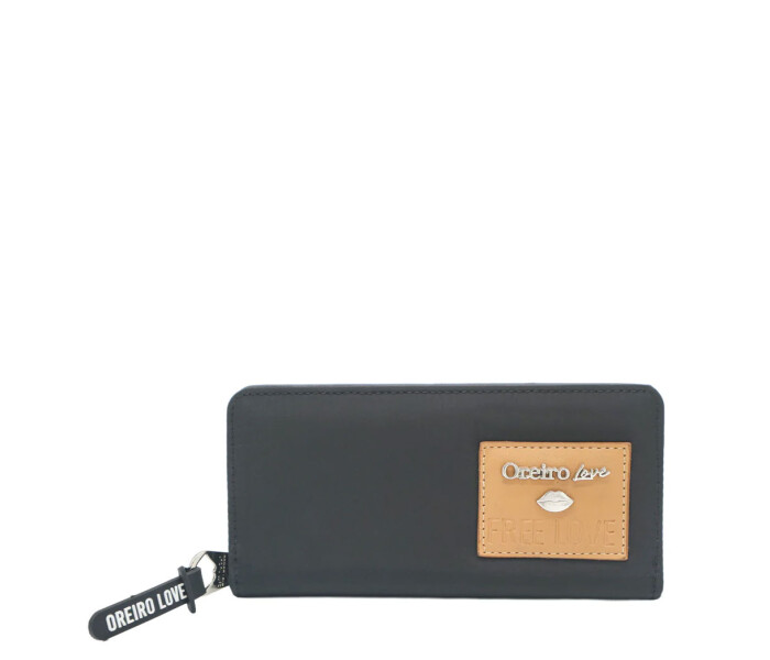 Billetera Las Oreiro Sobre Love Negro