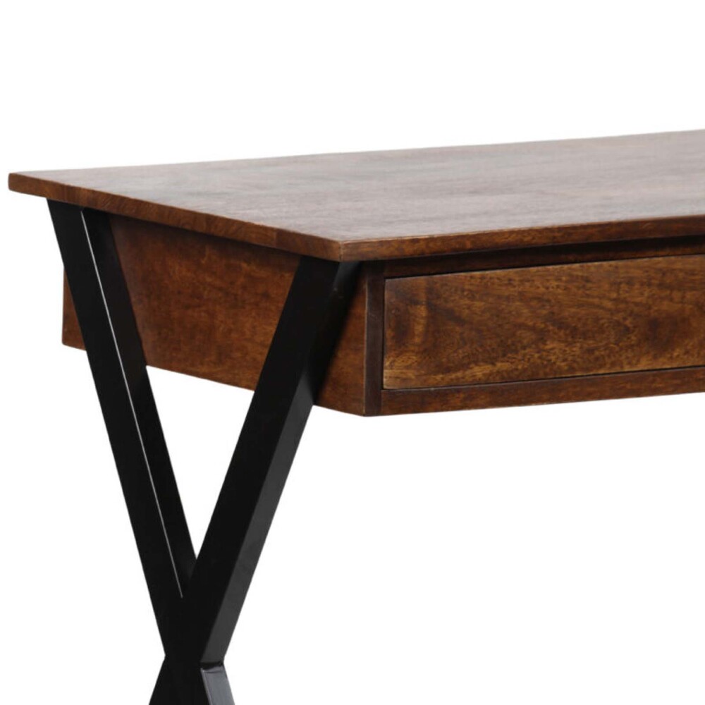 ESCRITORIO MADERA-DE-MANGO MARRON CHRISTOPHER