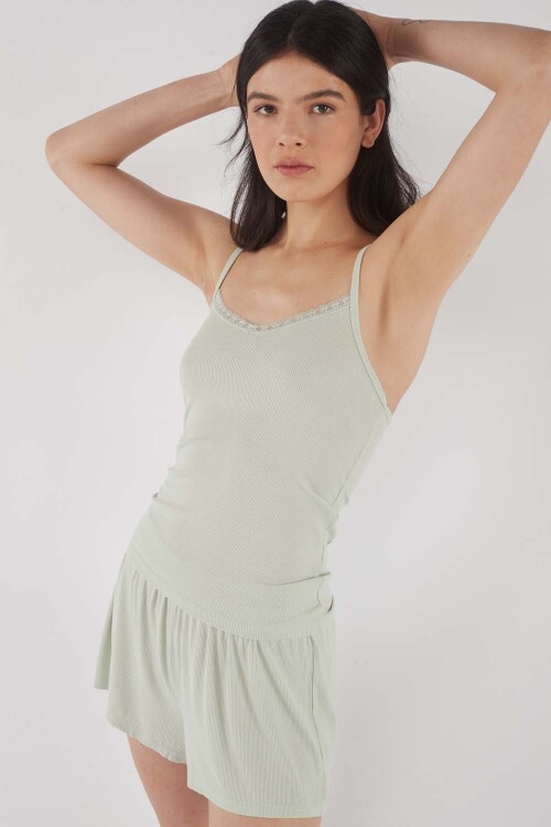 Musculosa Emilia Verde