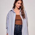 Imagen de Camisa Rayada - Azul