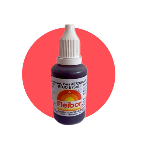 Color para Aerógrafo Rojo E 30 ml Color para Aerógrafo Rojo E 30 ml