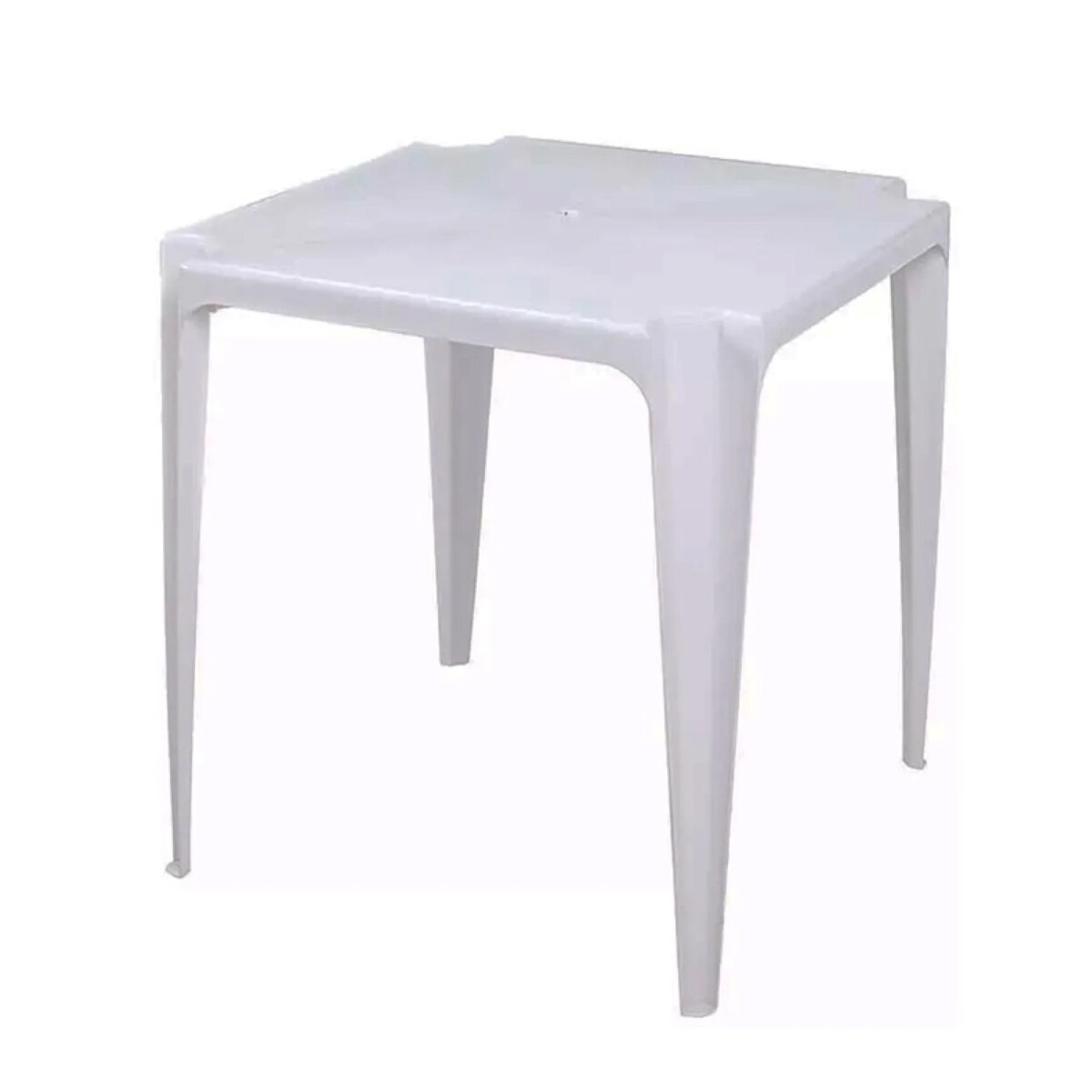 Mesa Bela Vista Blanca Mor Cuadrada Patas Fijas 