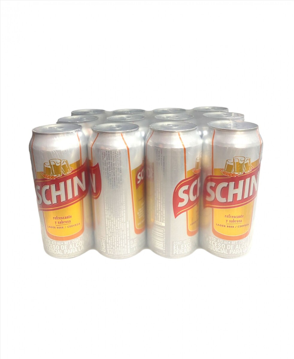 Cerveza Schin x 12 