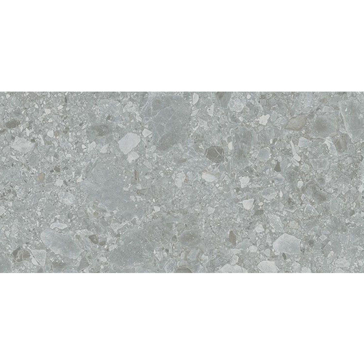 Porcelanato Gris Tipo Terrazo Mate Antideslizante Espesorado 60X120X2 