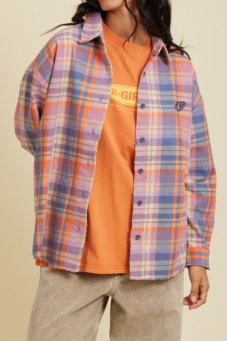 CAMISA SARAY RUSTY Naranja