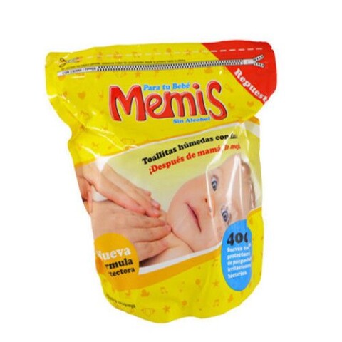 Toallitas Húmedas Memis x400 Toallitas Húmedas Memis x400