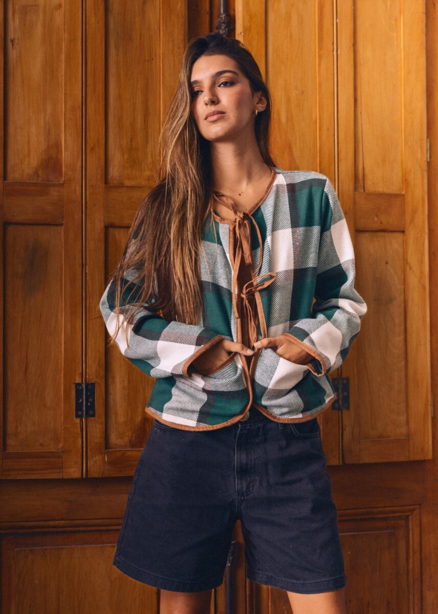 Field Coat - Verde / Blanco 