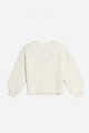 Sweater con flores BLANCO