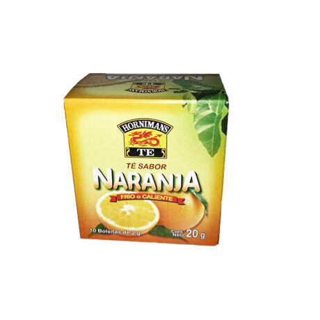 Té HORNIMAN'S Limón Naranja x10 Naranja x10