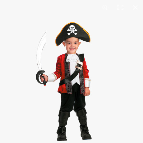 Disfraz Pirata 4 a 6 Años