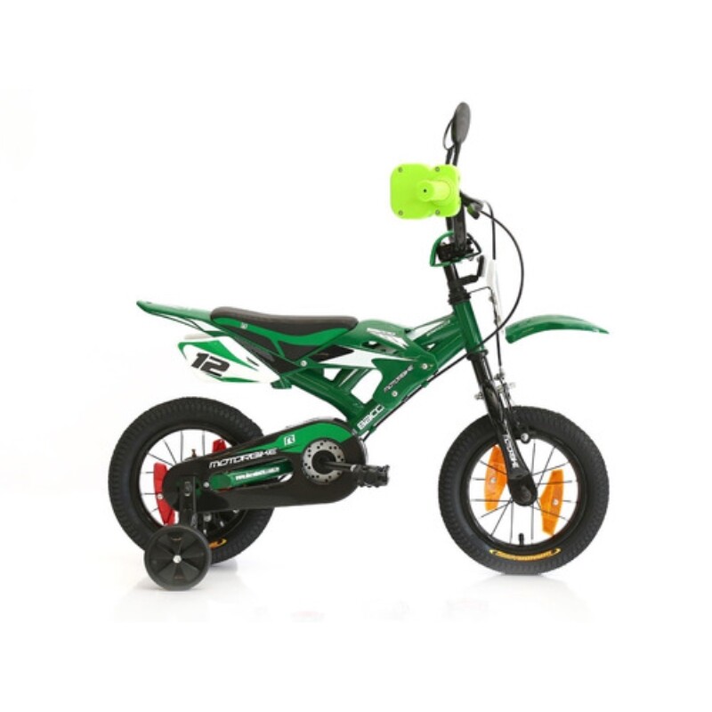 Bicicleta Baccio R.12 Niño Motobike Verde