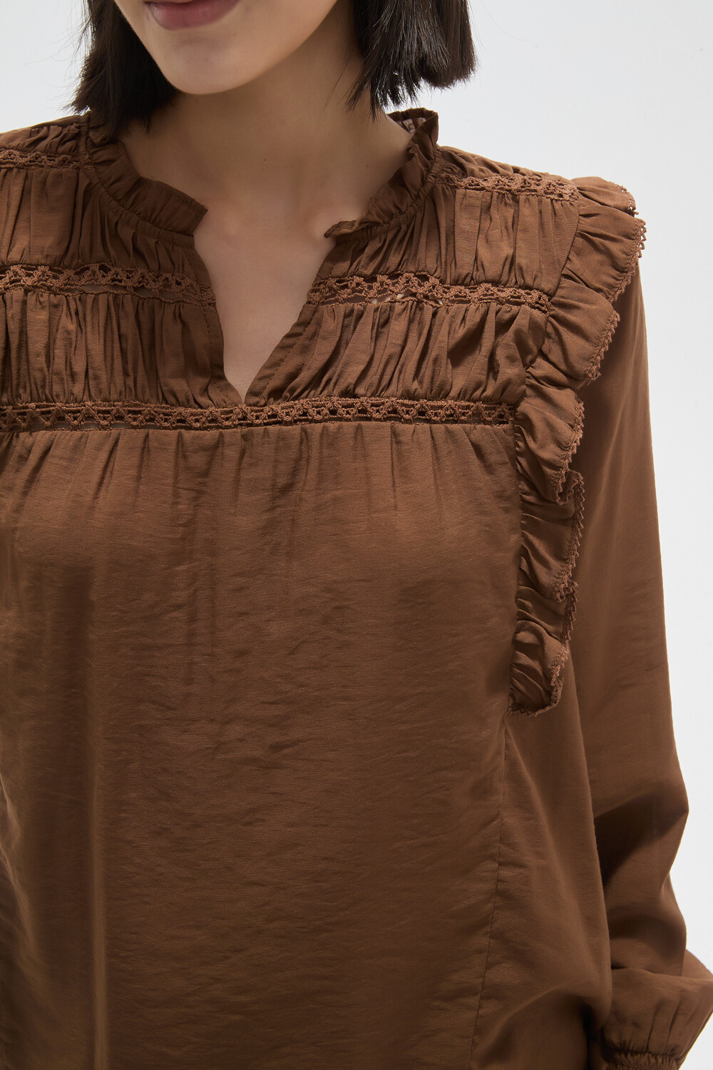 Blusa Tiren Marron