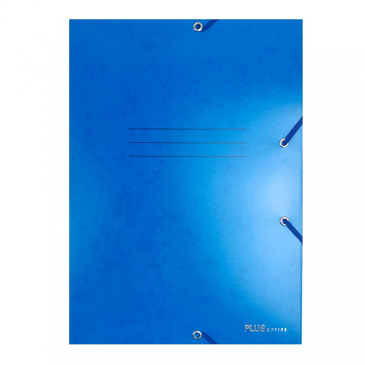 Carpeta con Elástico Plus Office - Azul 