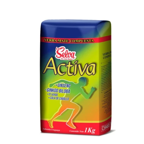 YERBA LA SELVA 1 KG ACTIVA YERBA LA SELVA 1 KG ACTIVA