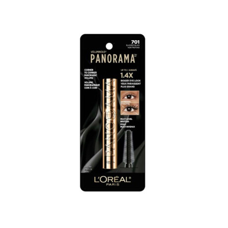 L´oréal Paris Máscara de pestañas Panorama 1.4X 701 Blackest Black