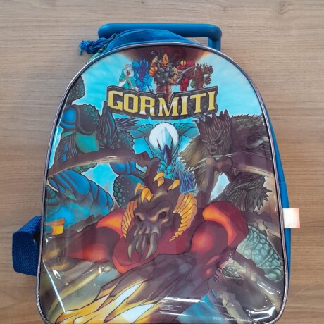 Mochila Infantil c/rueditas Gormiti Mochila Infantil c/rueditas Gormiti