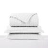 Acolchado 1 Plaza | 1 Plaza y Media - Basic 200 Hilos Blanco