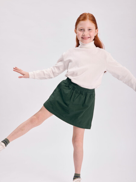 Short pollera Verde