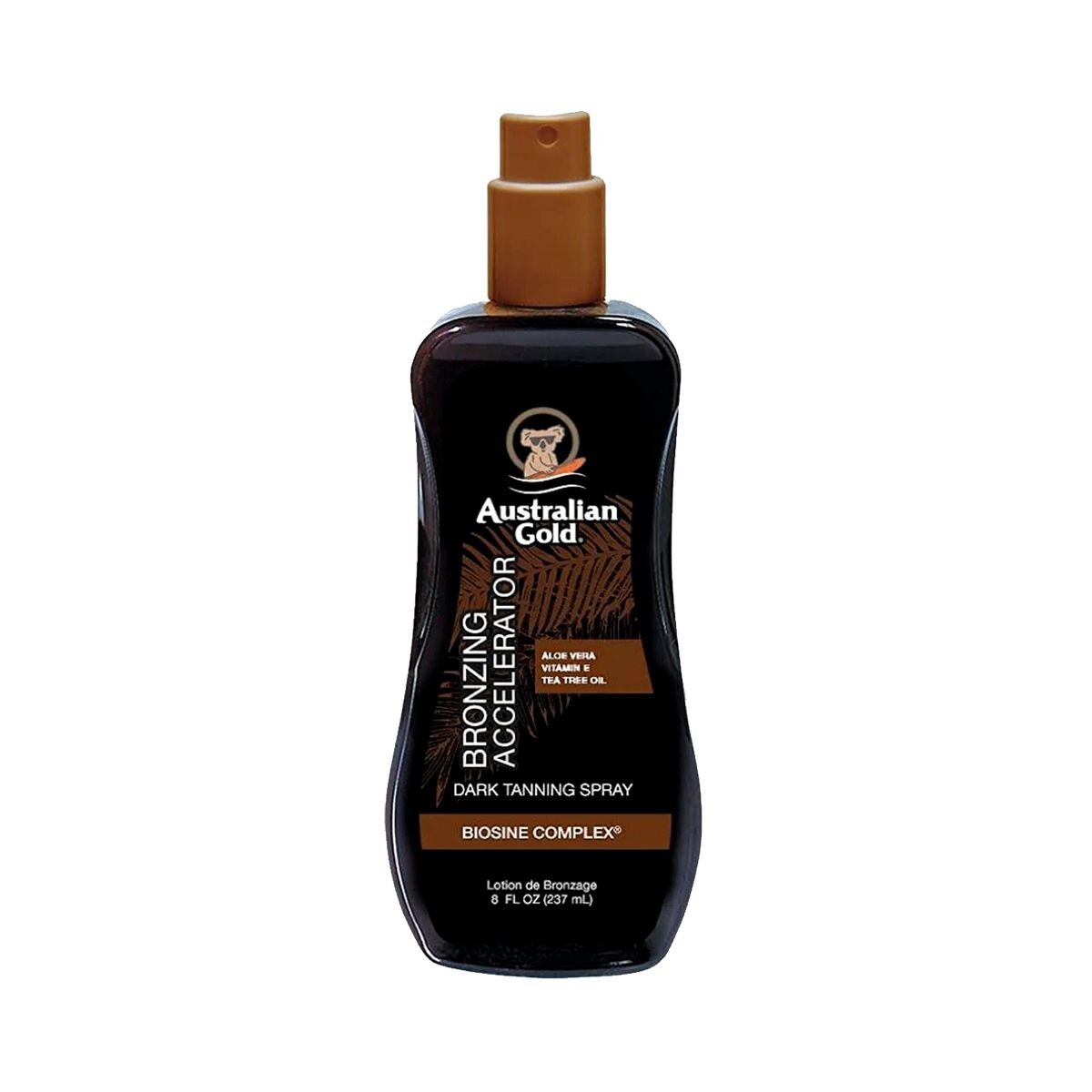 AUSTRALIAN G. BRONZER SPRAY GEL ACELERAD 