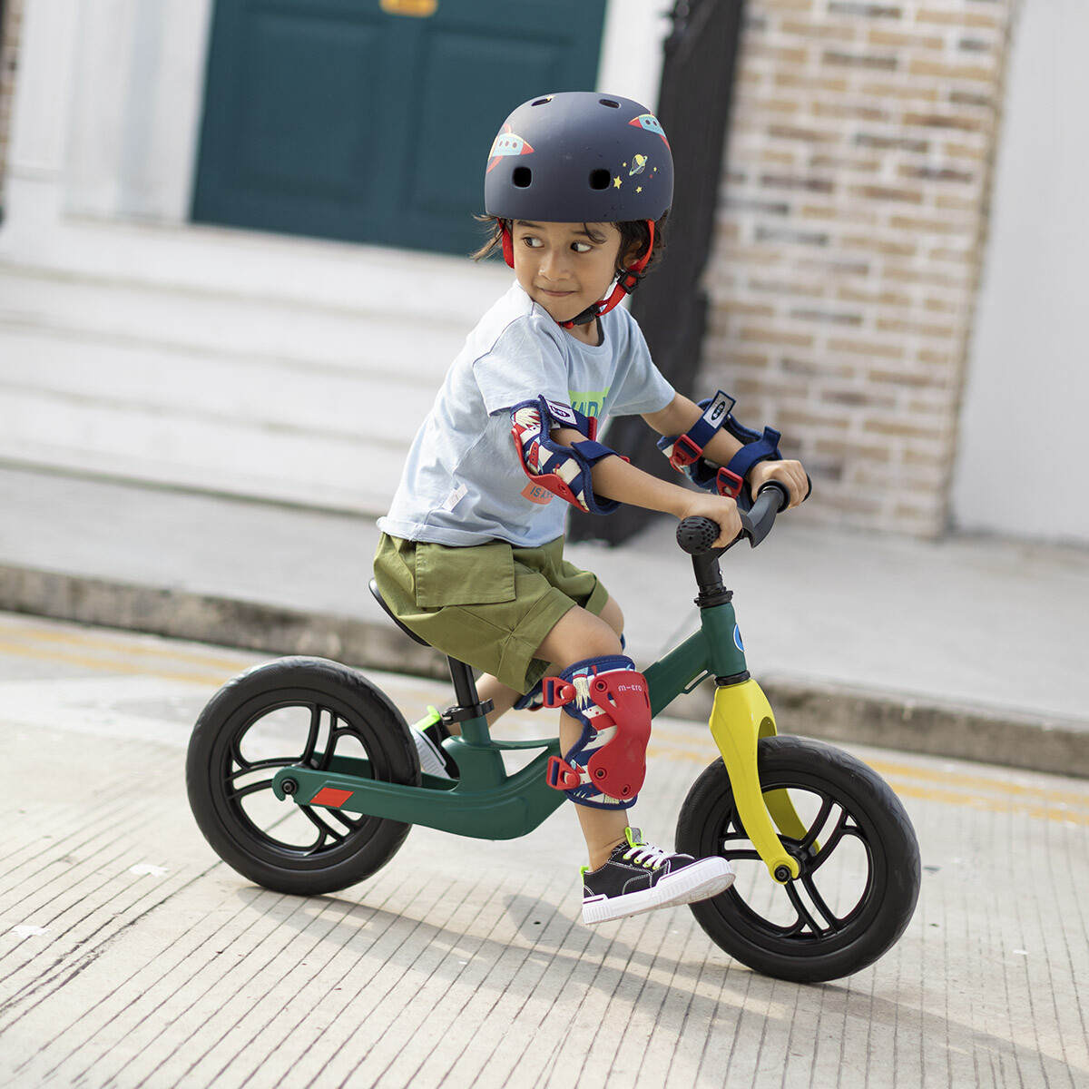 Bicicleta Micro Equilibrio Lite Sin Pedales - VERDE 