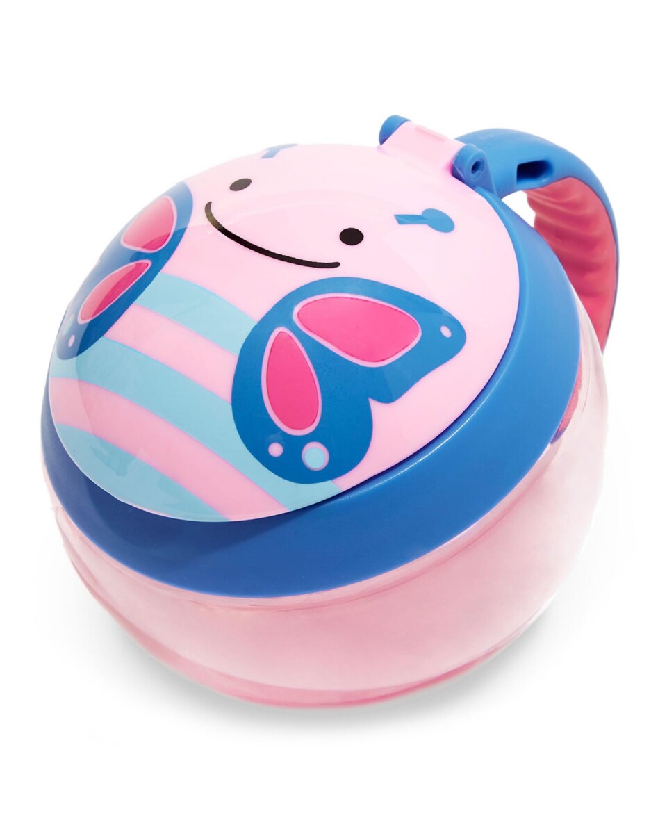 Tupper de snacks, diseño mariposa 