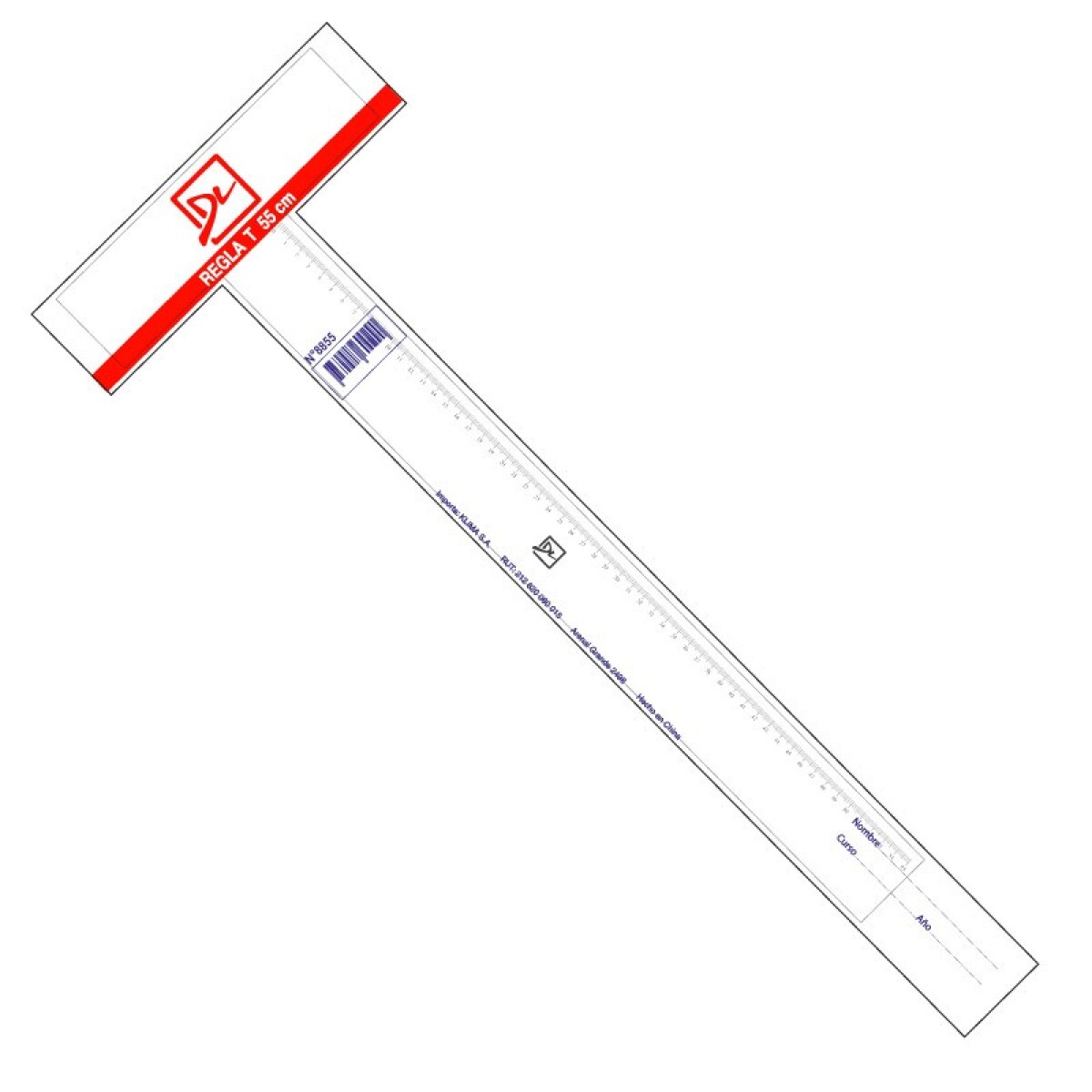 Regla T 1/4 Plástica 60Cm 