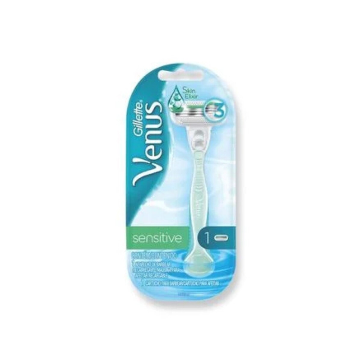 Afeitadora Gillette Venus Sensitive Divine + 1 Repuesto 
