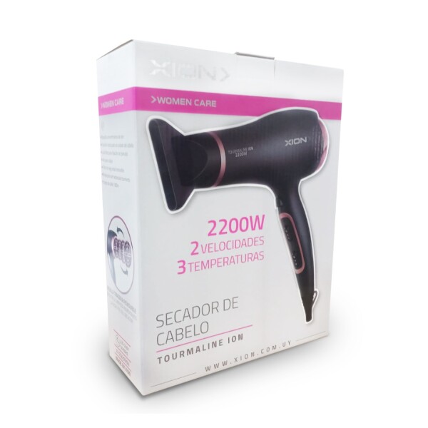 Secador De Cabello Xion Xi-se2205ion SECADOR DE PELO XION 2205ION NEGRO AP