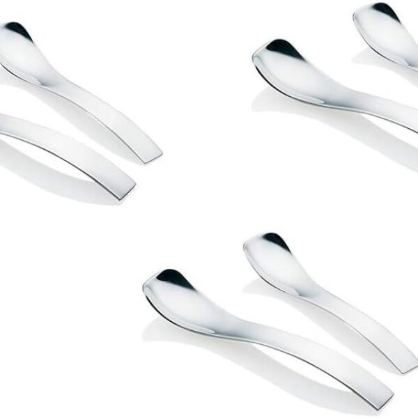 JUEGO DE 6 CUCHARITAS DE ACERO INOXIDABLE - GUZZINI JUEGO DE 6 CUCHARITAS DE ACERO INOXIDABLE - GUZZINI