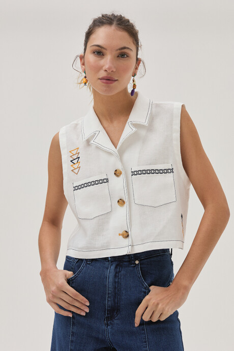 Blusa Mare Blanco